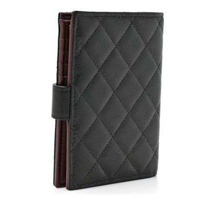 Chanel Caviar Quilted Passport Holder Black 3 of 9