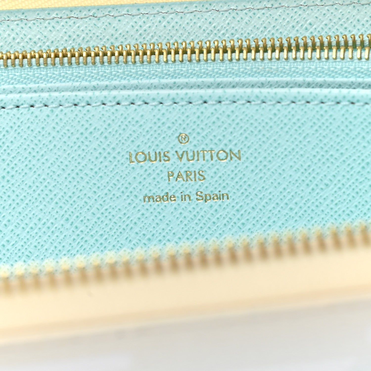 Louis Vuitton Monogram Giant By The Pool Zippy Wallet Blue 6 of 7