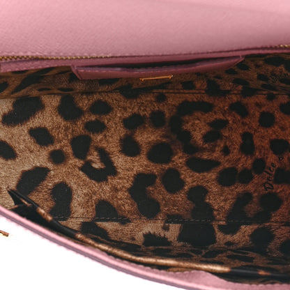 Dolce & Gabbana Dauphine Small Sicily Satchel Rose Carne 5 of 9