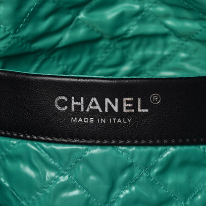 Chanel Tweed Resin Strass Large Robot Shopping Bag Black 6 of 7