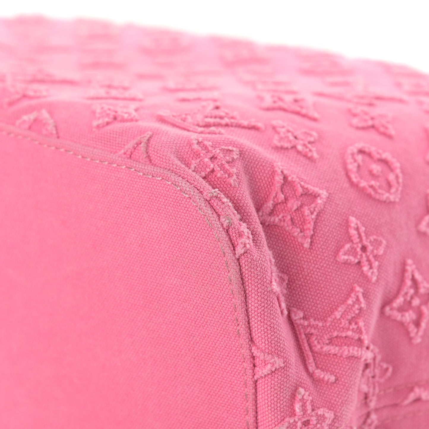 Monogram Denim Neverfull MM Rose