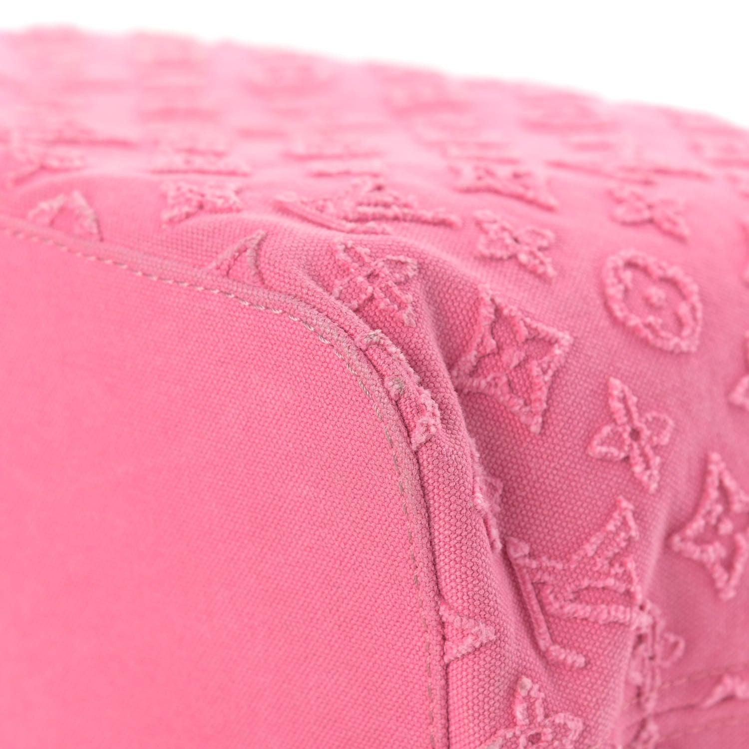 Louis Vuitton Monogram Denim Neverfull MM Rose 8 of 12