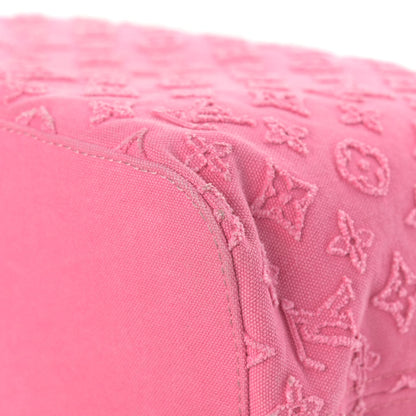 Louis Vuitton Monogram Denim Neverfull MM Rose 8 of 12