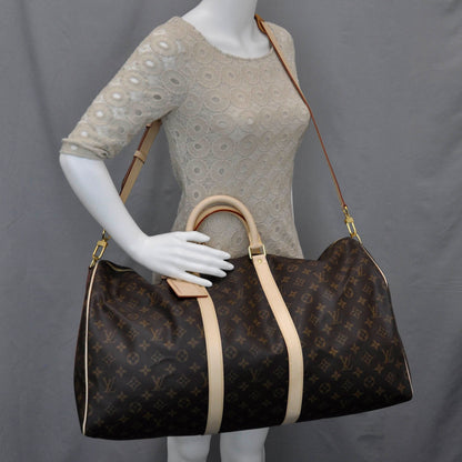 Louis Vuitton Monogram Keepall 55 2 of 12