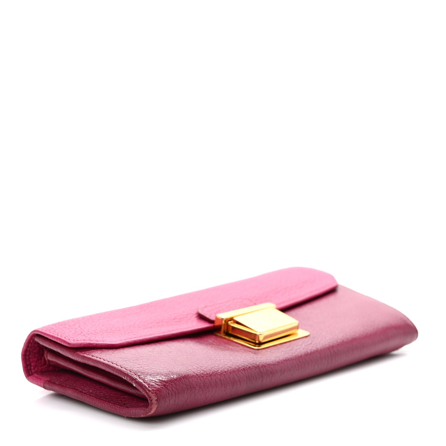 Goatskin Madras Wallet Peonia Ametista