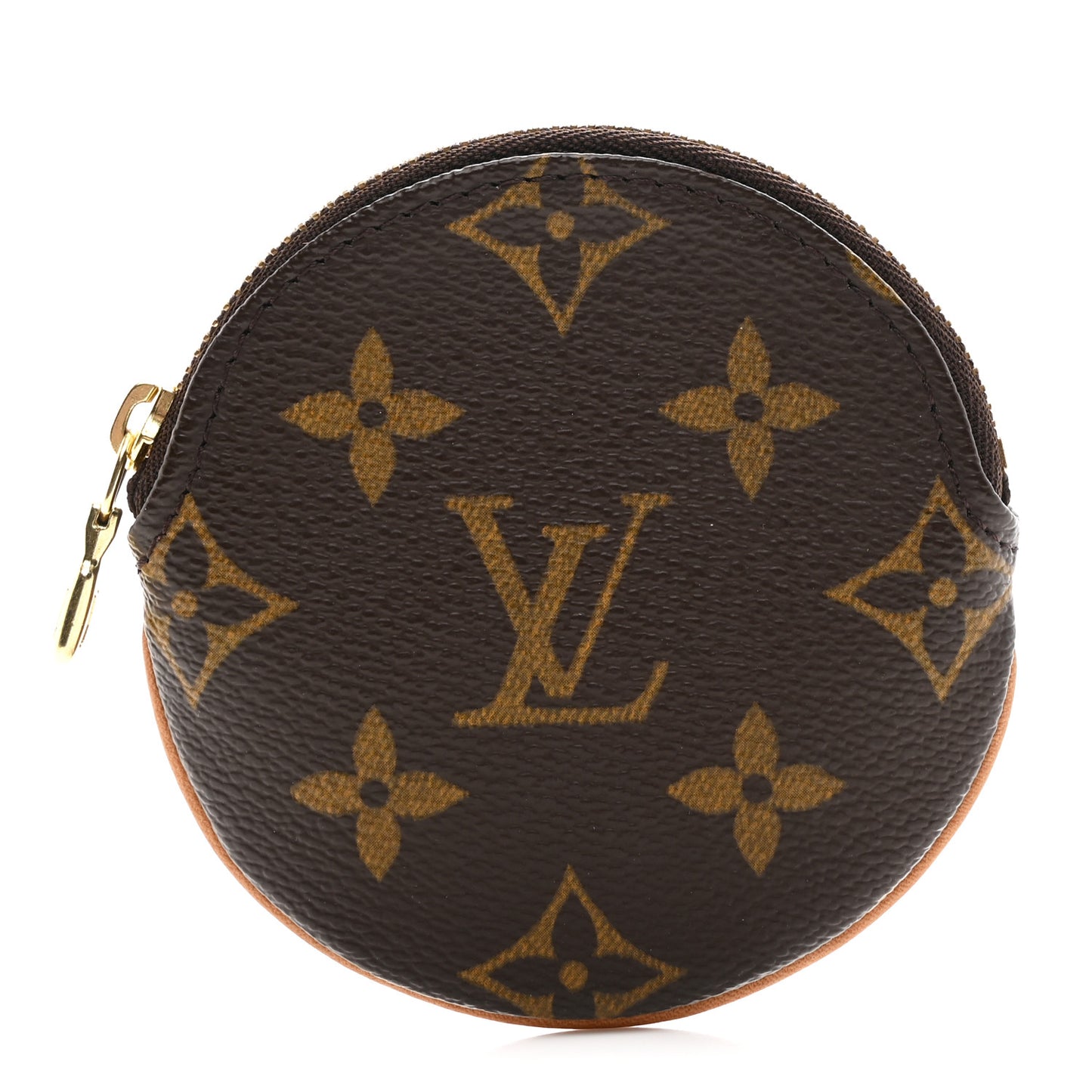 Monogram Round Coin Purse
