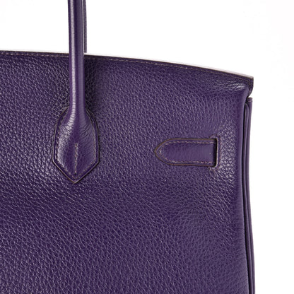 Hermes Togo Birkin 35 Iris 29 of 31