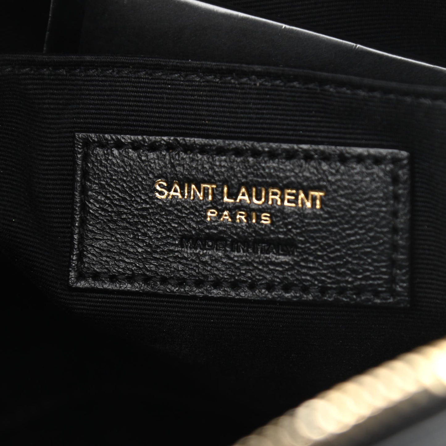 Calfskin Matelasse Monogram Lou Camera Bag Black