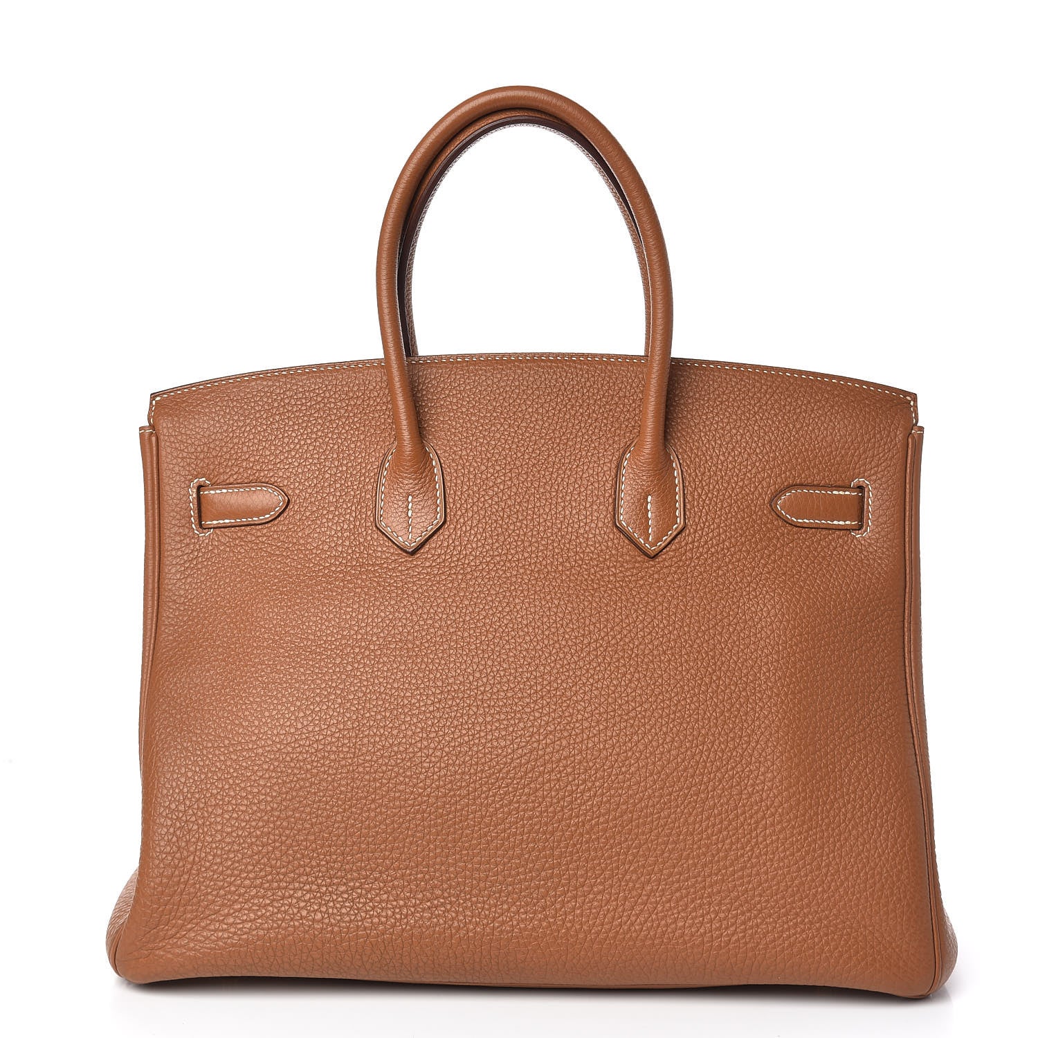 Hermes Taurillon Clemence Birkin 35 Gold 4 of 32