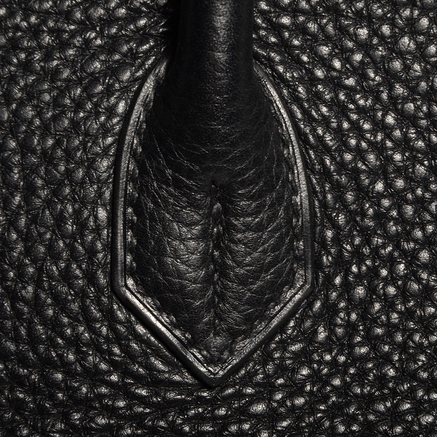 Hermes Taurillon Clemence Birkin 35 Black 9 of 23