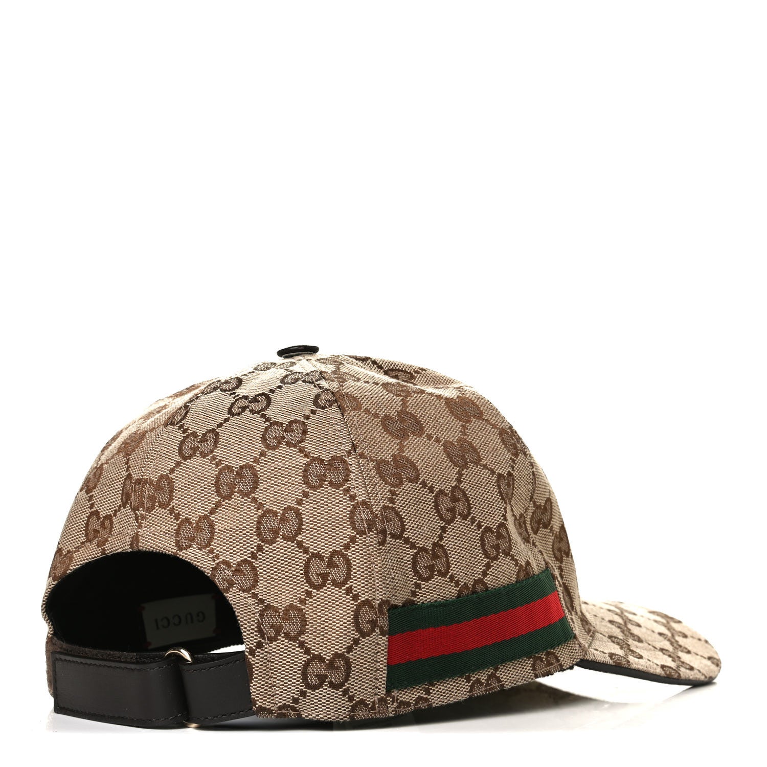 Gucci Monogram Web Baseball Hat M Beige Cocoa 3 of 6