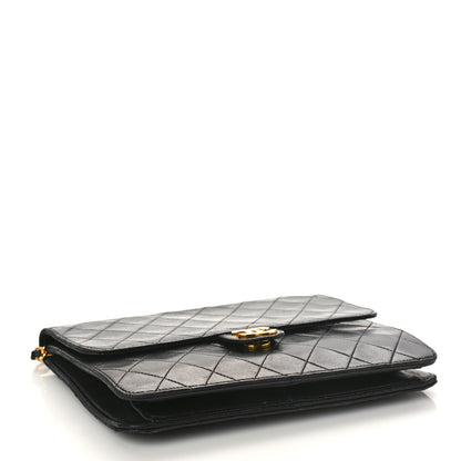 Chanel Lambskin Quilted Small Single Flap Bag Black 4 of 14