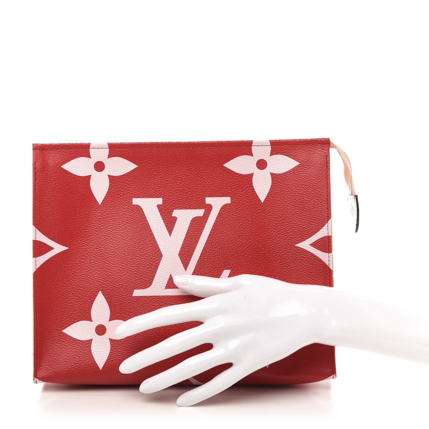 Louis Vuitton Monogram Giant Toiletry Pouch 26 Rouge 2 of 11