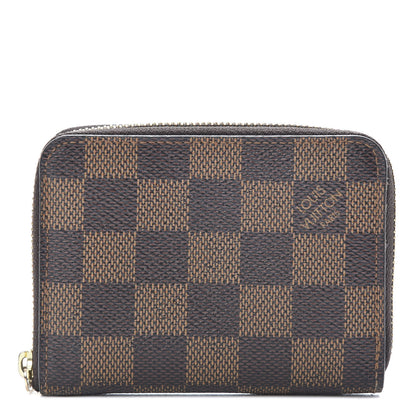 Louis Vuitton Damier Ebene Zippy Coin Purse 1 of 8