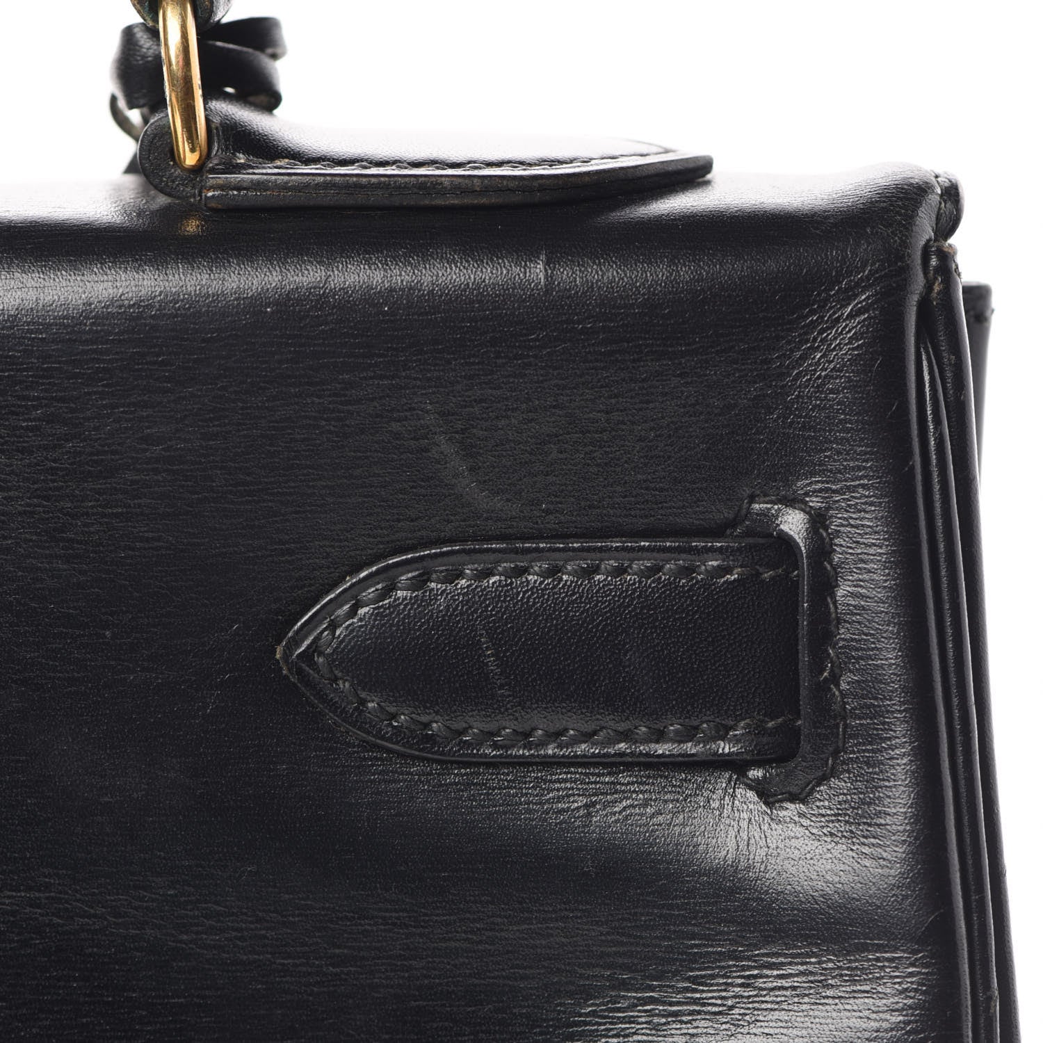 Hermes Box Kelly Retourne 32 Black 17 of 49