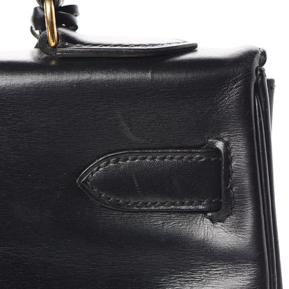 Hermes Box Kelly Retourne 32 Black 17 of 49