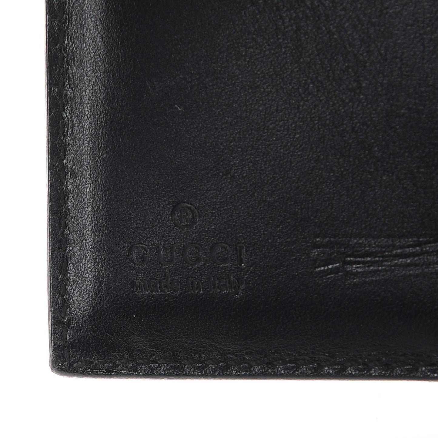 Patent G Compact Wallet White Black