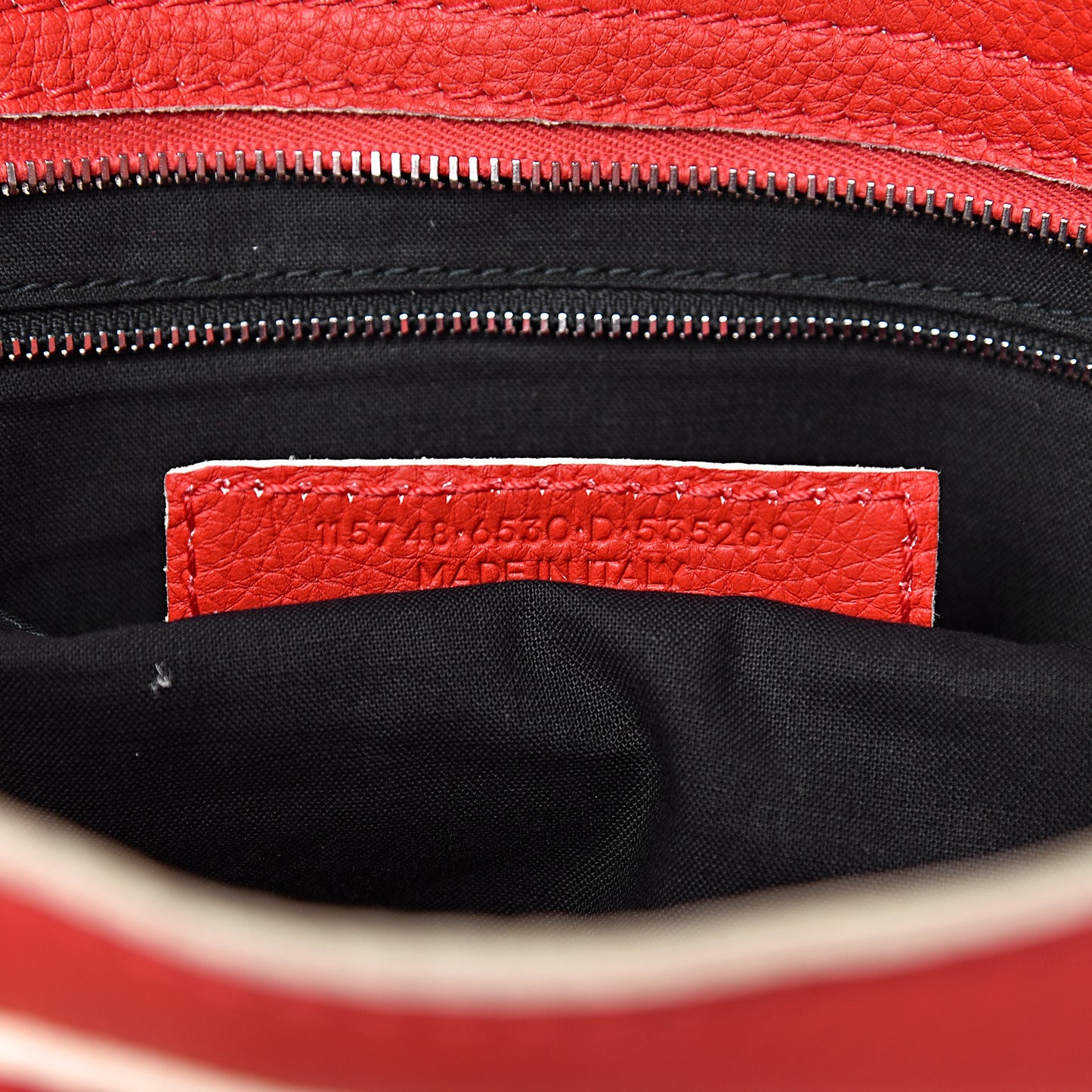 Supple Grained Calfskin Classic Silver Hardware Highlight City Rouge Fraise
