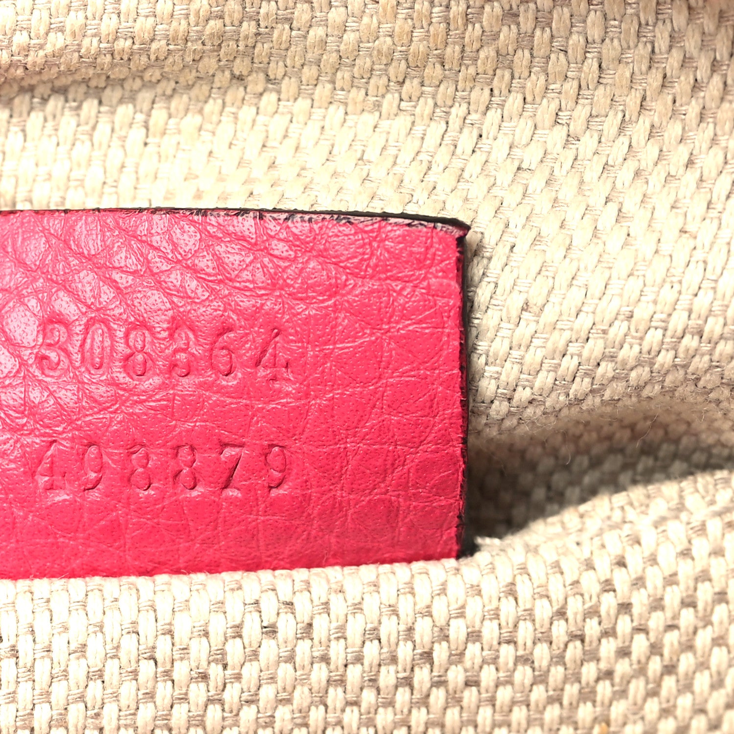Gucci Pebbled Calfskin Small Soho Disco Bag Fuchsia 7 of 12