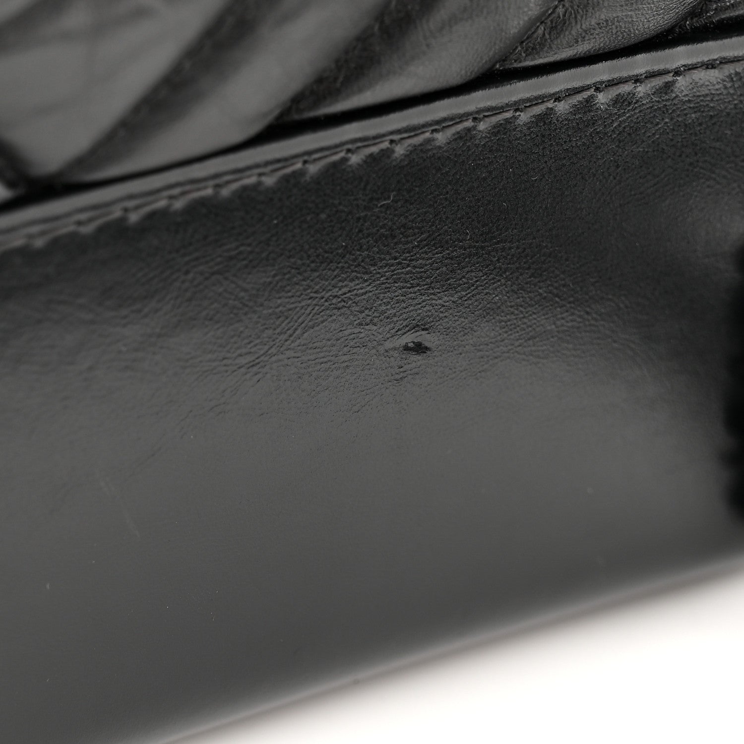 Chanel Aged Calfskin Chevron Quilted Medium Gabrielle Hobo So Black 11 of 12