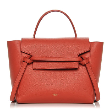 Celine Baby Grained Calfskin Micro Belt Bag Poppy 1 of 7