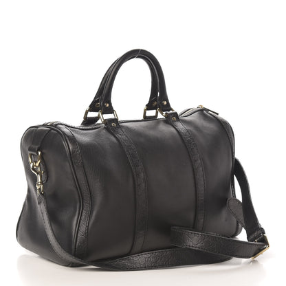 Gucci Calfskin Microguccissima Trim Medium Boston Black 3 of 9