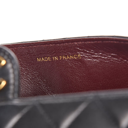 Chanel Lambskin Quilted Medium Single Flap Black 8 of 20