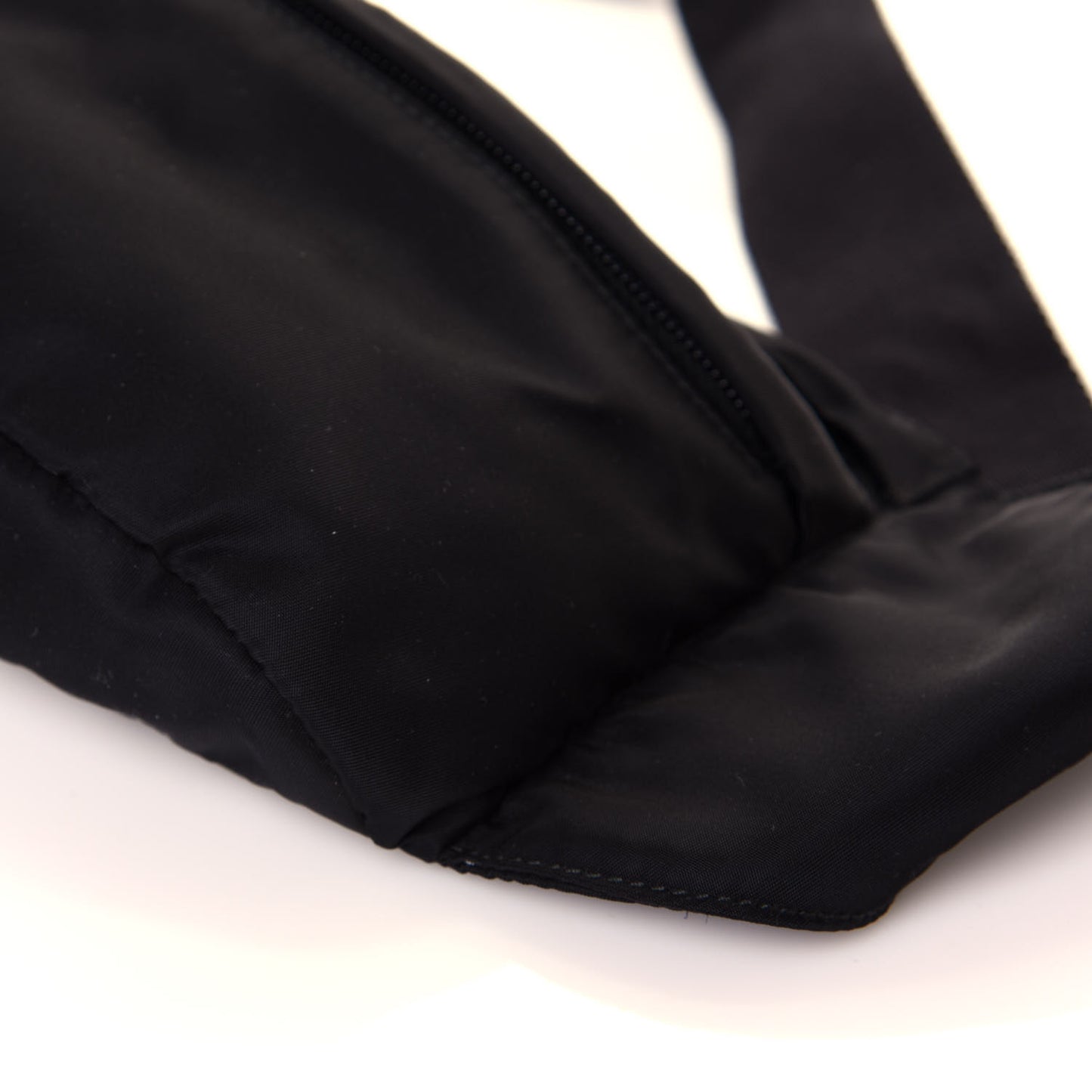 Tessuto Nylon Montagna Belt Bag Black