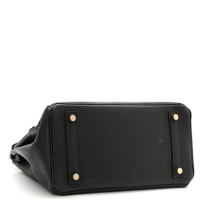 Hermes Togo Birkin 25 Black 4 of 16