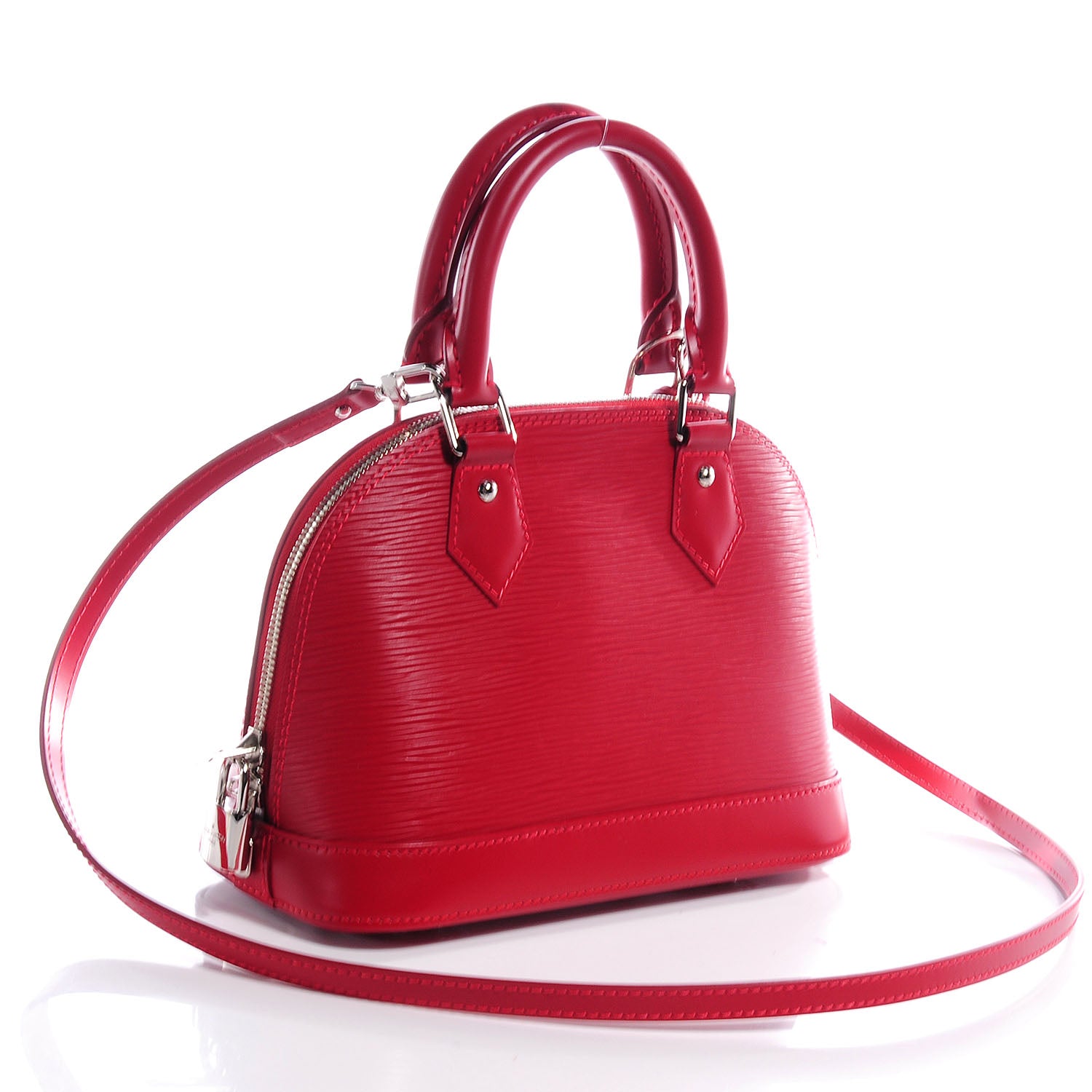 Louis Vuitton Epi Alma BB Carmine 3 of 6
