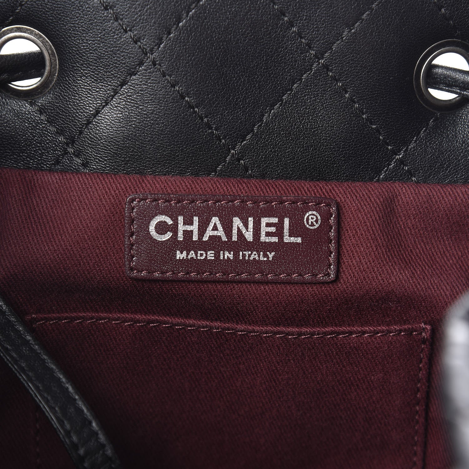 Chanel Lambskin Quilted Daily Supple Backpack Black 6 of 17