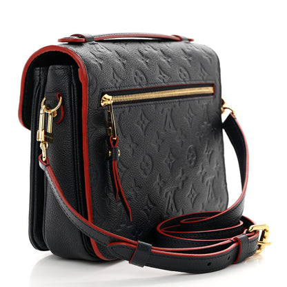Louis Vuitton Empreinte Pochette Metis Marine Rouge 3 of 11