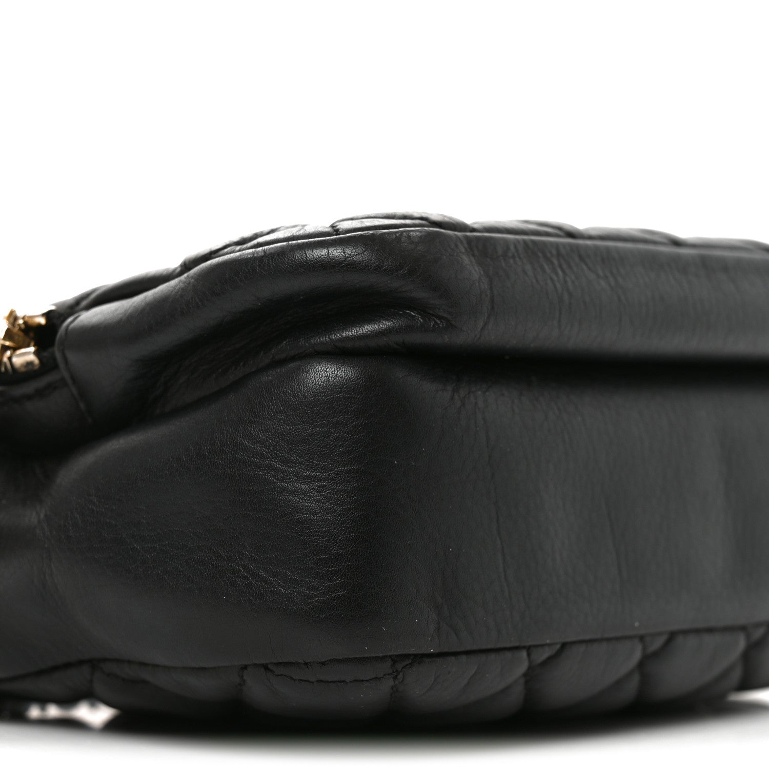 Chanel Calfskin Quilted Day Trips Camera Case Black 9 of 10
