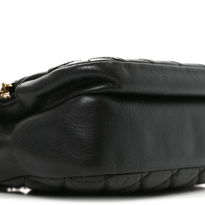 Chanel Calfskin Quilted Day Trips Camera Case Black 9 of 10