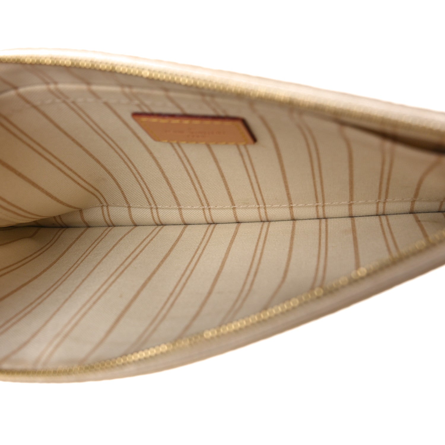 Louis Vuitton Damier Azur Neverfull MM GM Pochette Rose Ballerine 5 of 10