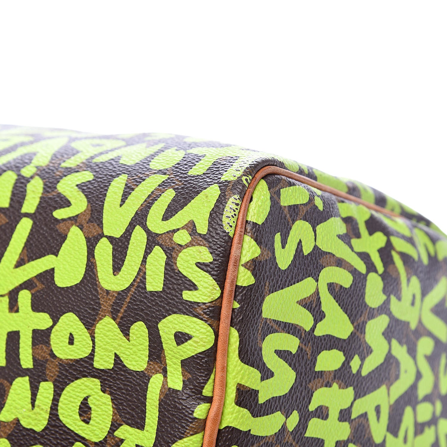 Louis Vuitton Monogram Graffiti Speedy 30 Green 12 of 16