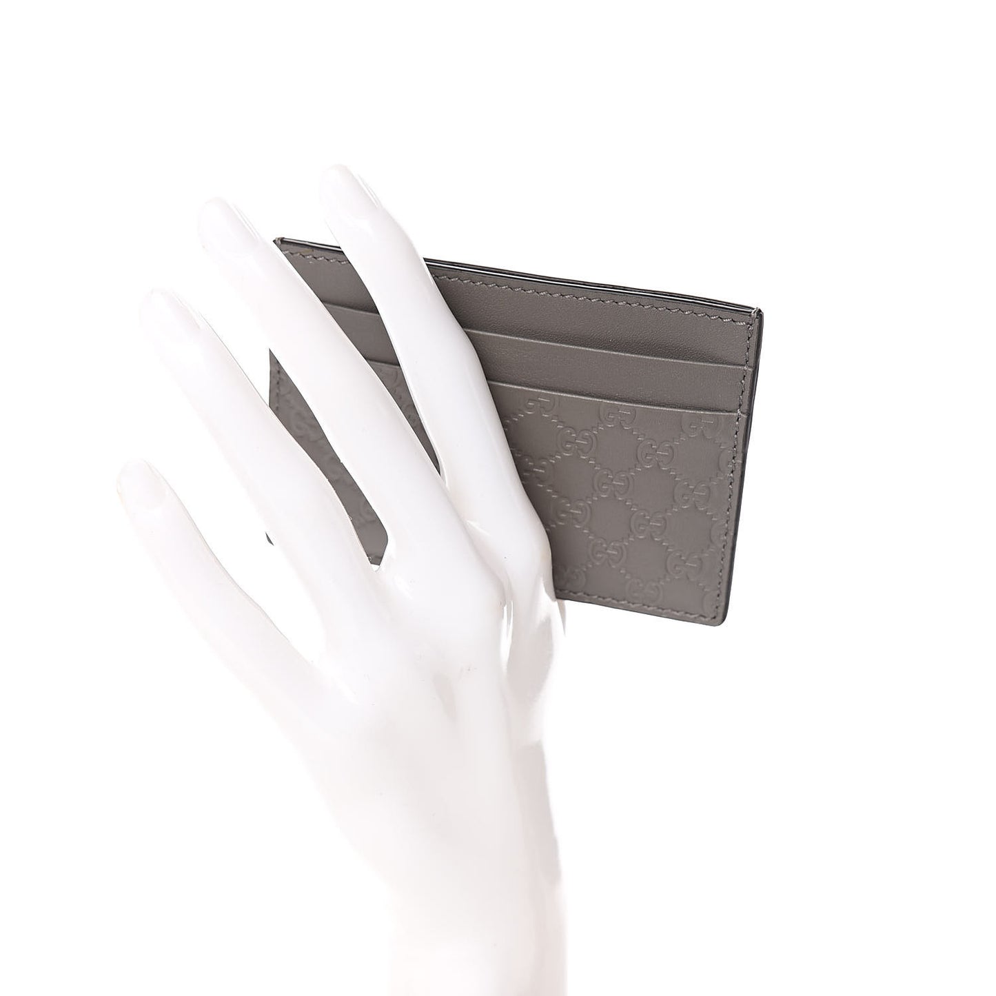 Soft Microguccissima Card Holder Loess