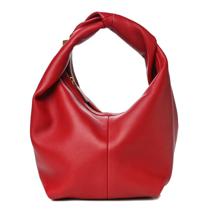 Valentino Garavani Nappa Small Roman Stud Hobo Rosso Valentino 1 of 8