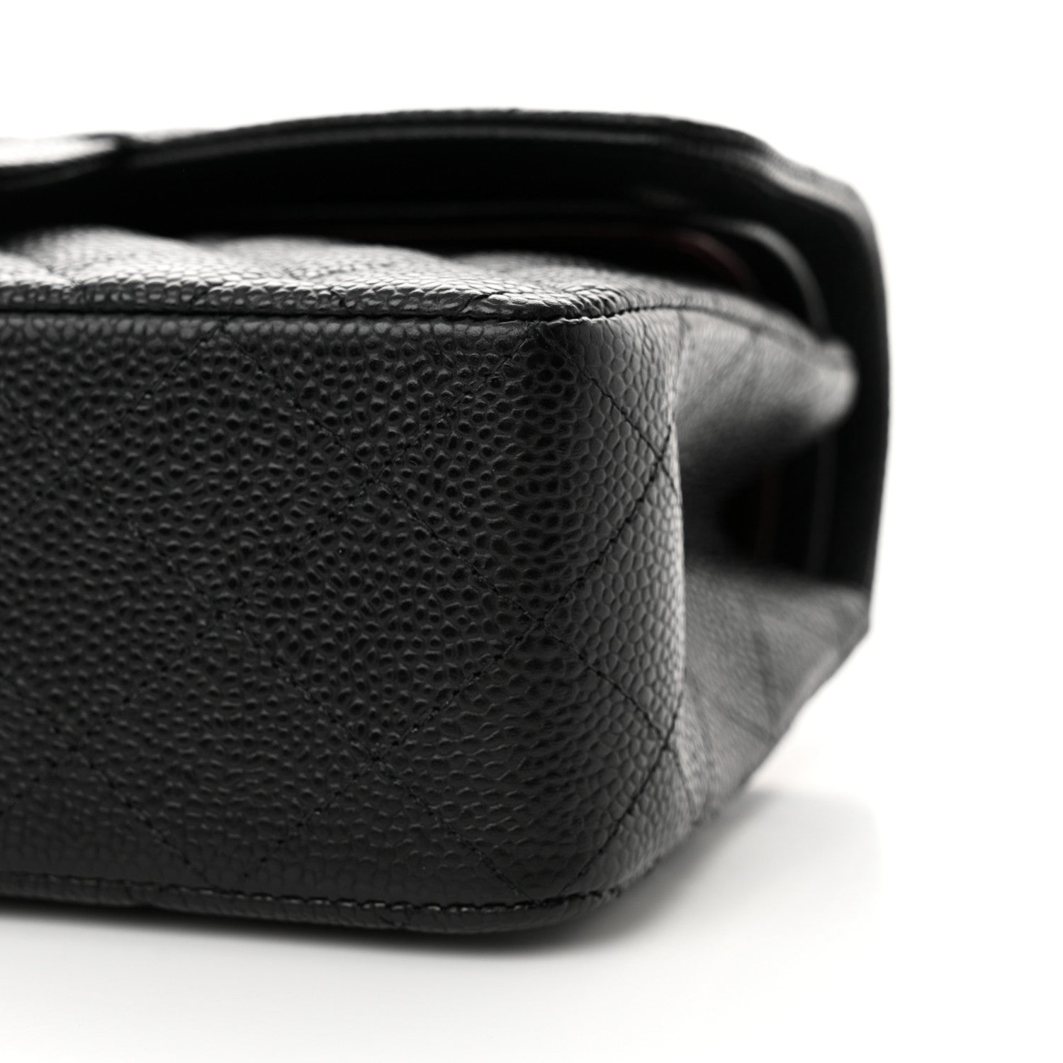 Chanel Caviar Quilted Small Double Flap Black 10 of 11