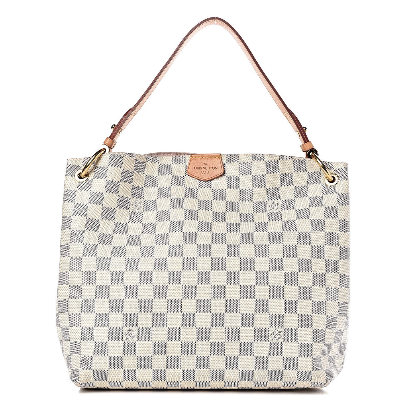 Damier Azur Graceful PM Rose Ballerine