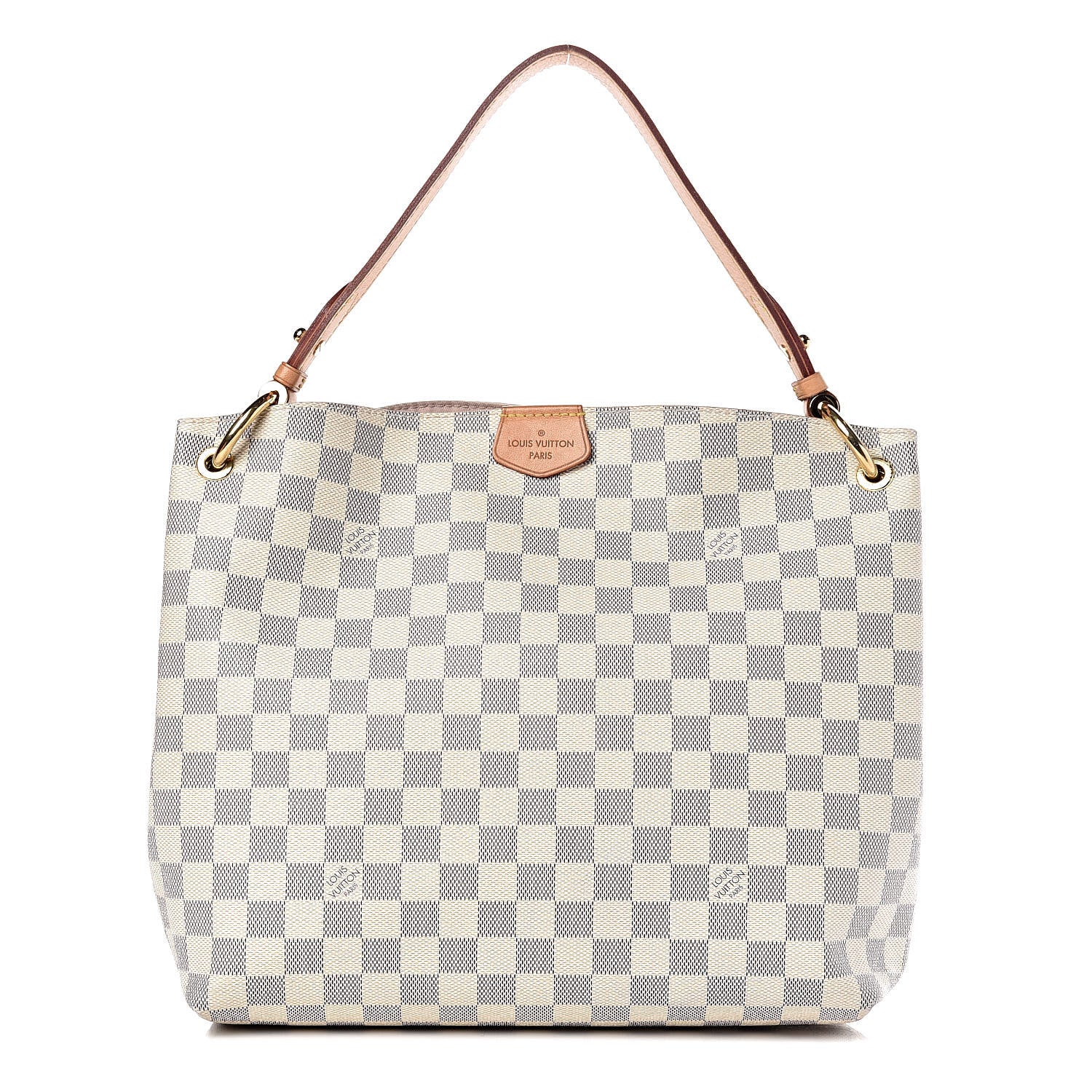 Louis Vuitton Damier Azur Graceful PM Rose Ballerine 1 of 14