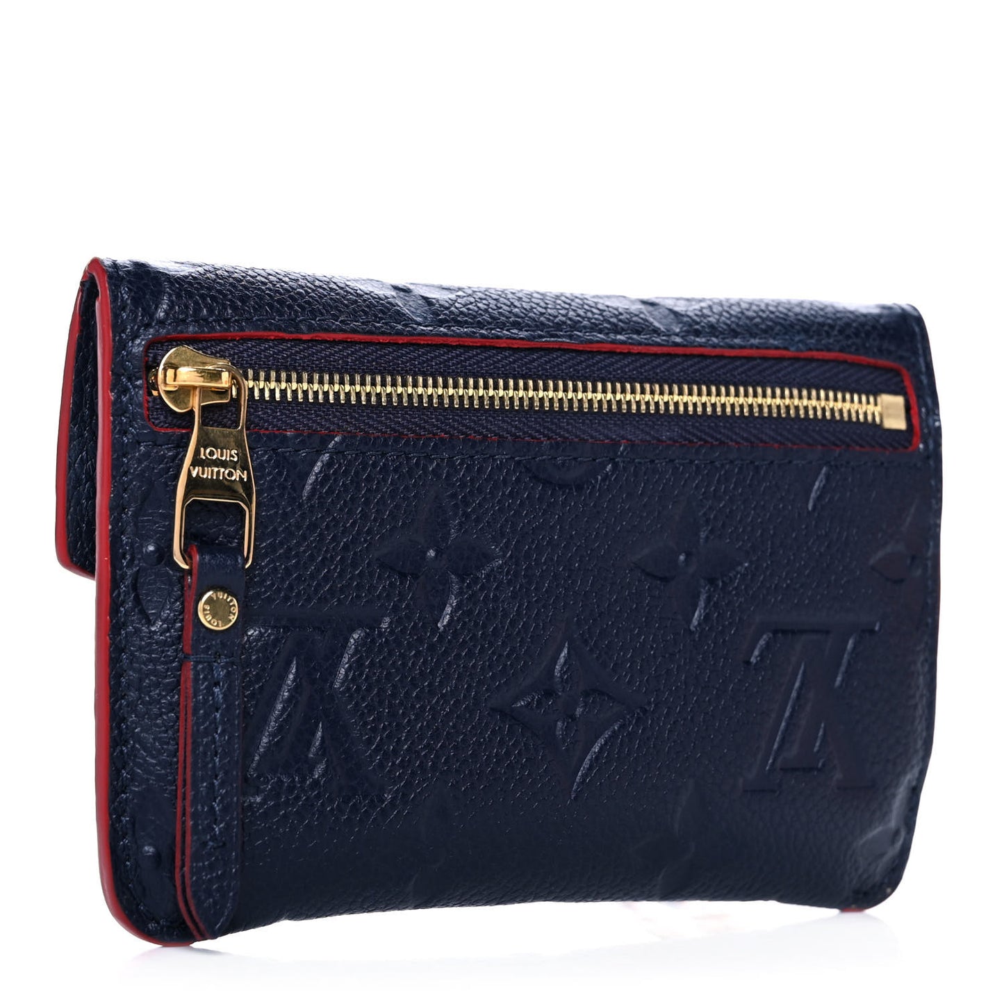 Empreinte Key Pouch Marine Rouge