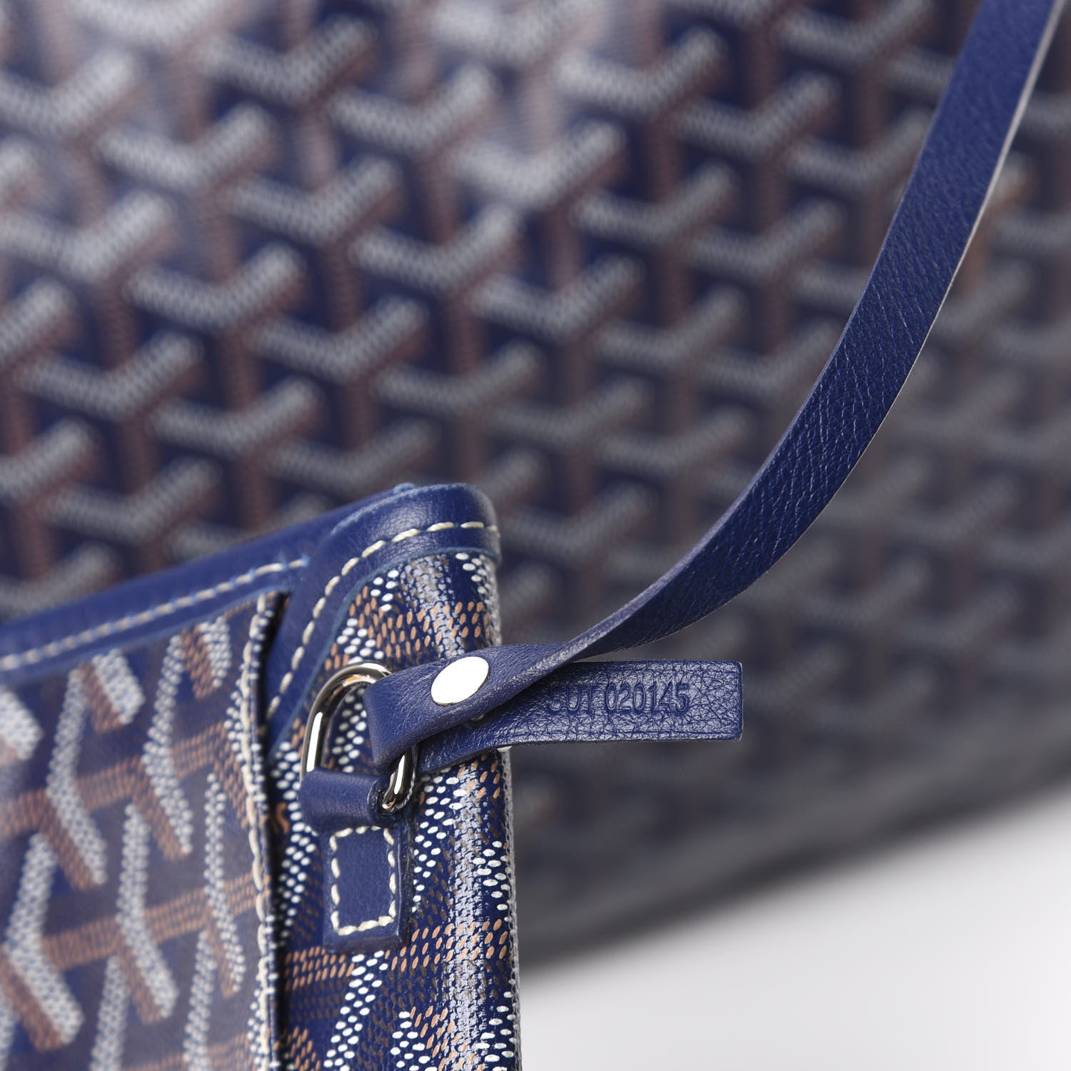 Goyard Goyardine Saint Louis GM Navy 9 of 15