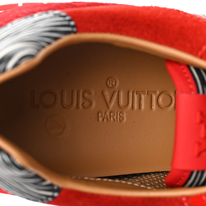 Louis Vuitton Epi Calf Hair Calfskin Run Away Sneakers 36 Rouge 7 of 7
