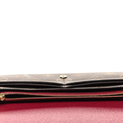 Louis Vuitton Monogram Sarah Wallet NM Fuchsia 9 of 9