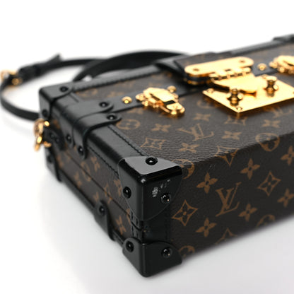 Louis Vuitton Monogram Petite Malle Black 7 of 9