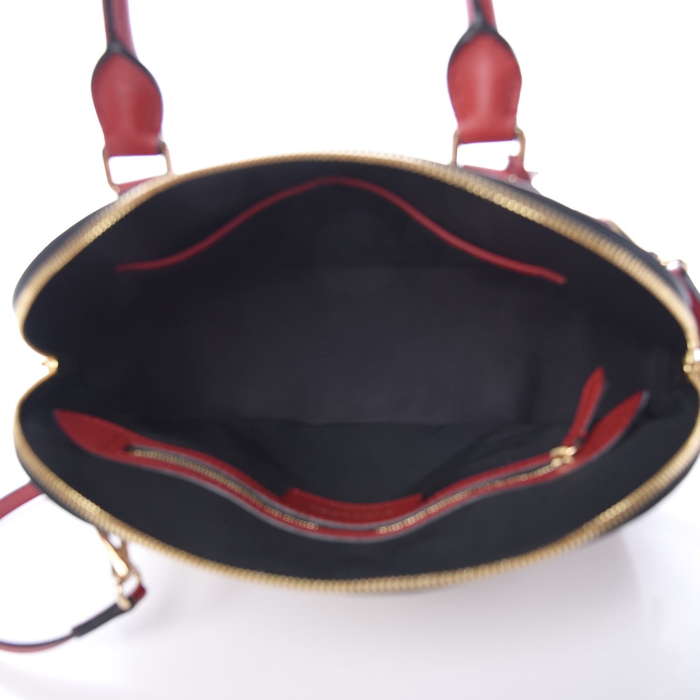 Horseferry Check Small Orchard Bowling Bag Honey Parade Red