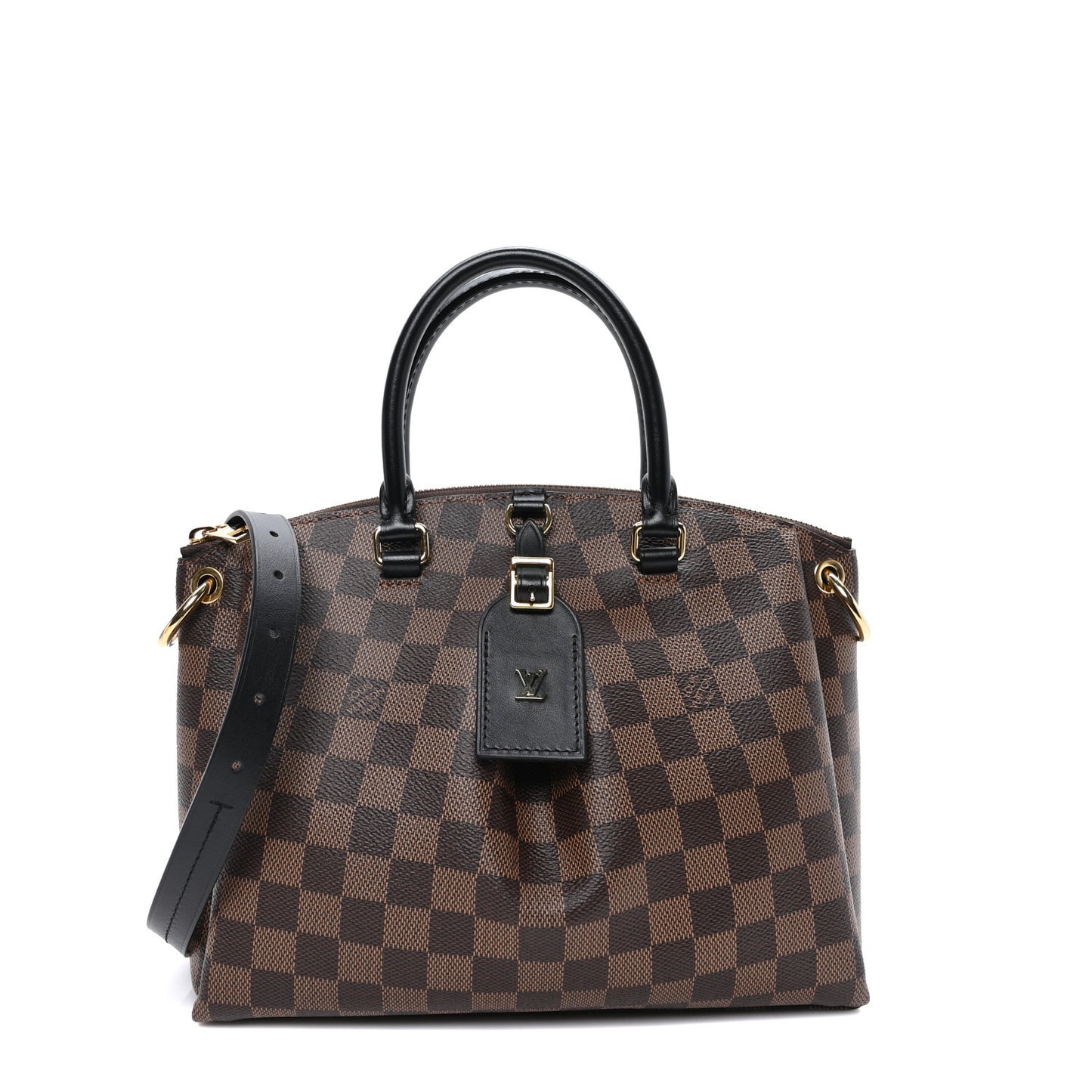 Damier Ebene Odeon Tote PM Black