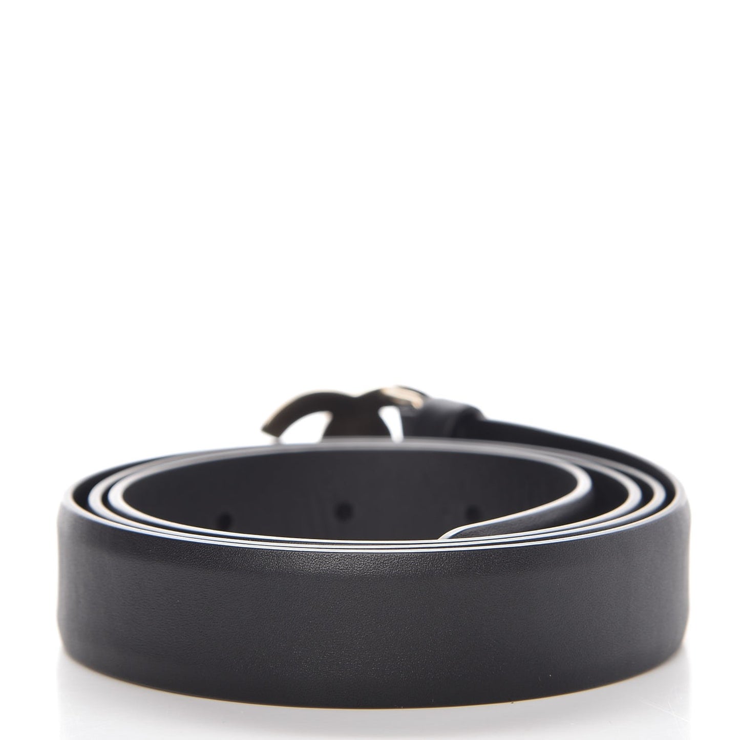 Calfskin CC Turn Lock Belt 95 38 Black