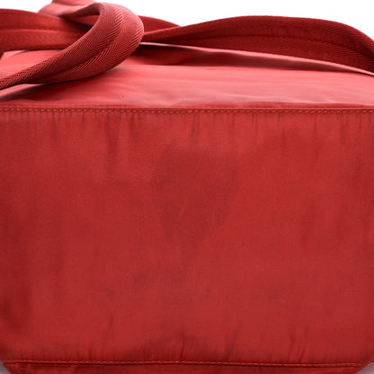 Prada Nylon Vela Medium Backpack Rosso 9 of 12